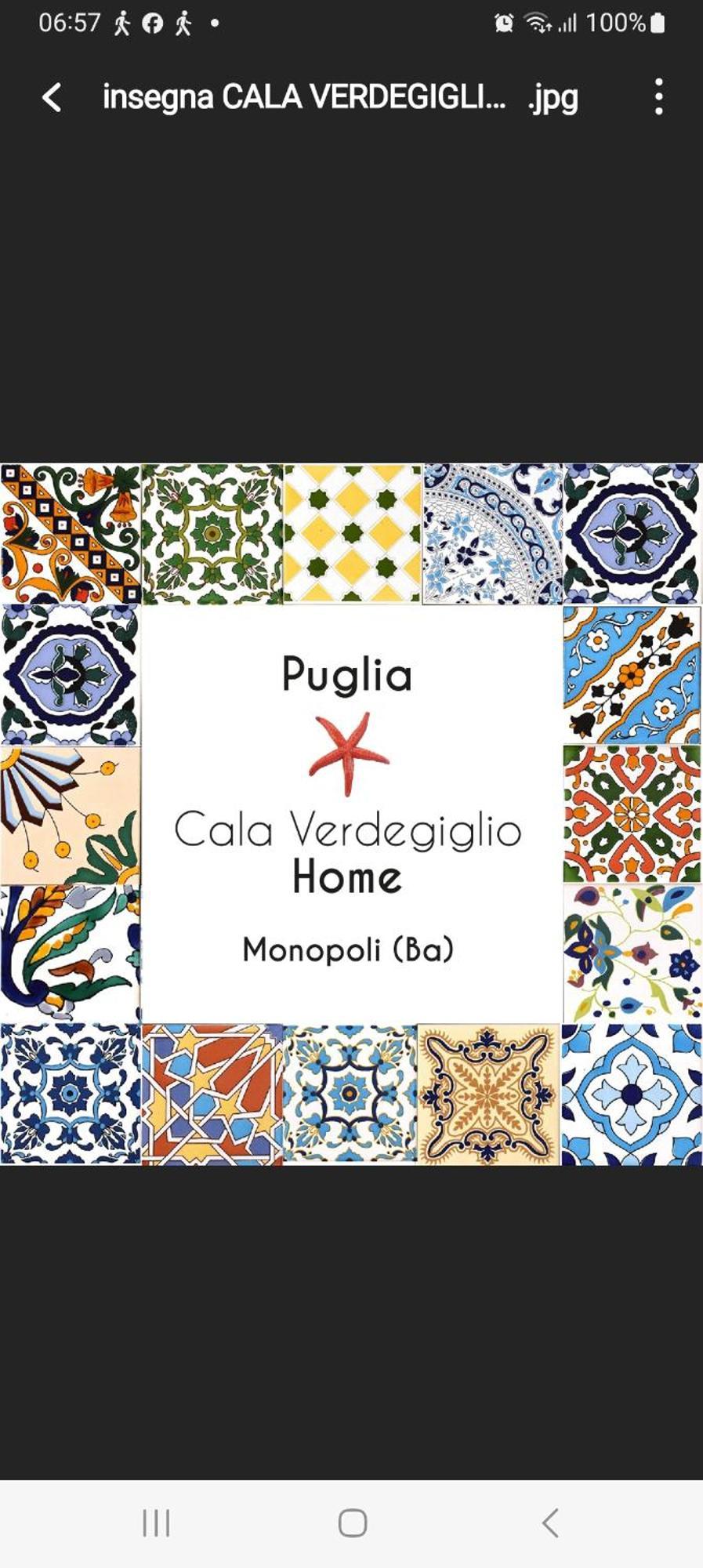 Cala Verdegiglio Home Monopoli Εξωτερικό φωτογραφία